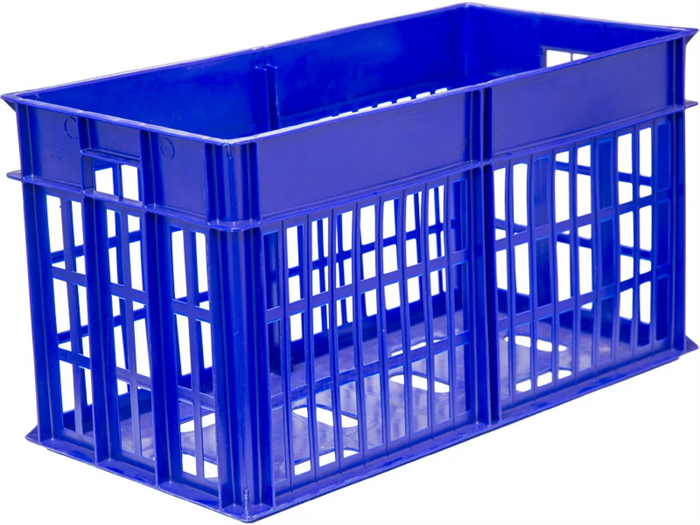Дигрус Ящик перфорированный 660х340х360, синий, объём 70 ЯП-6336-Син/Д
