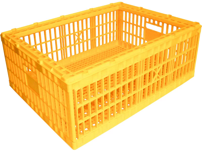 Дигрус Ящик перфорированный для перевозки птицы 780х570х300 мм, с крышкой желтый ЯПП-78300К-Ж/Д ЯПП-78300К-Ж/Д
