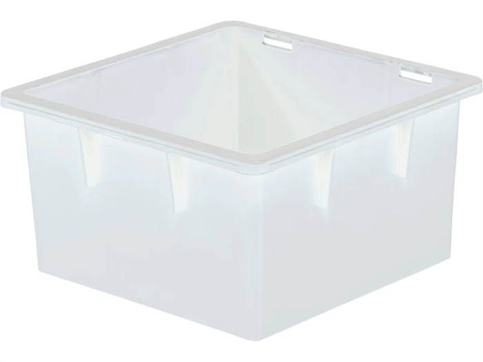 Дигрус Ящик сплошной 385х385х225 мм, объем 23 л., белый ЯС-3822-Б/Д ЯС-3822-Б/Д