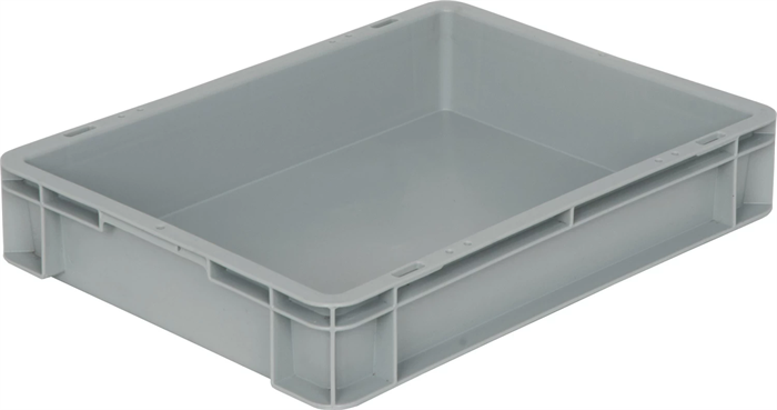 Дигрус Ящик сплошной 400х300х75 мм, объем 6 л., серый ЯС-4375-8С/Д ЯС-4375-8С/Д