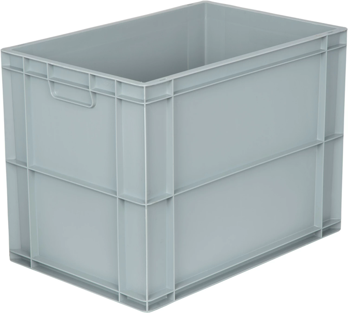 Дигрус Ящик сплошной 600х400х450 мм, объем 86 л., серый  ЯС-6445-8С/Д ЯС-6445-8С/Д