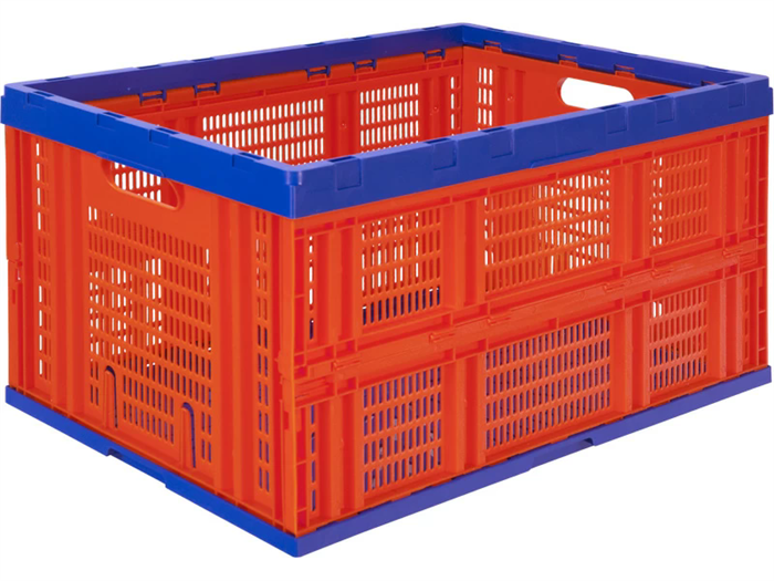 Дигрус Ящик складной перфорированный 600х400х310мм, объём 74.4 л, красный ЯПС-6431-Кр/Д ЯПС-6431-Кр/Д