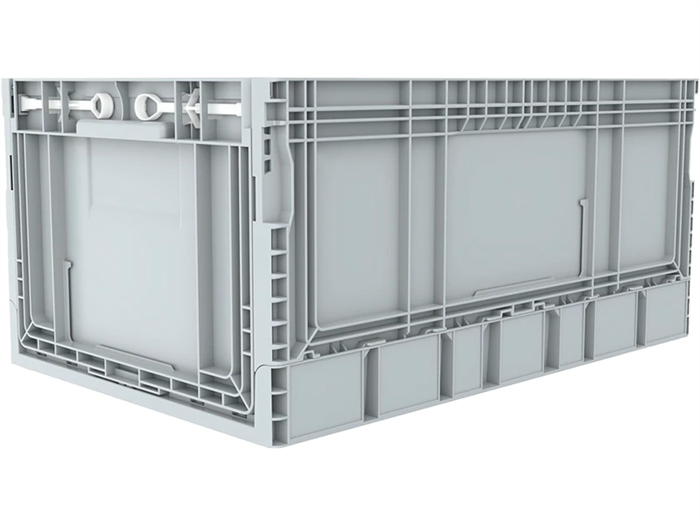 Дигрус складной ящик сплошной 600х400х270 серый ЯС-6427-СС/Д ЯС-6427-СС/Д