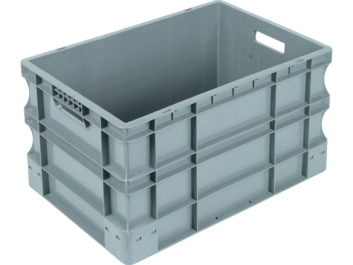 Дигрус Ящик сплошной 600х400х330 с ручками, серый ЯС-СПК6433-С/Д ЯС-СПК6433-С/Д