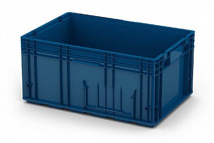 Дигрус пластиковый ящик 592х396х280 мм, темно-синий КЛТ6280-ЯТС/Д КЛТ6280-ЯТС/Д