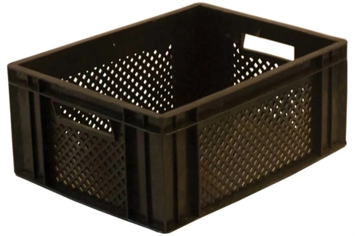 Ящик Дигрус перфорированный 410x315x180 чёрный Я/ПЕР-43118-Ч/Д Я/ПЕР-43118-Ч/Д
