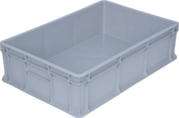 Дигрус Ящик 600х400х140 мм сплошной серый (без ручек) ЯС-6414-БРСер/Д ЯС-6414-БРСер/Д