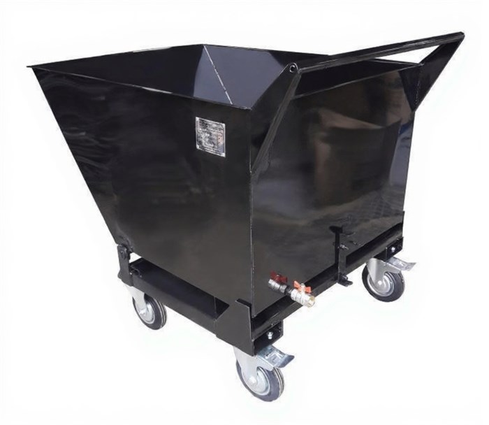 Дигрус Металлический контейнер Т-300К для стружки опрокидывающийся 0,34 м3 T-300K