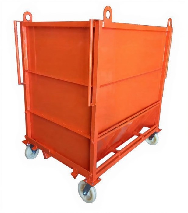 Дигрус Контейнер с двойным откидным дном КОД-2М-1000, мобильный, 1,0 м3 KOD-2M-1000