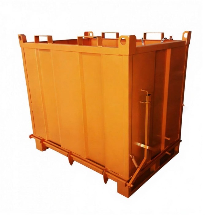 Дигрус Контейнер металлический КОД-1000 с откидным дном 1,0 м3 KOD-1000