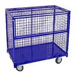 Дигрус Контейнер сетчатый КС21-08-10 с откидным бортом и крышкой (800х1200х1000 мм) KS21-08-10