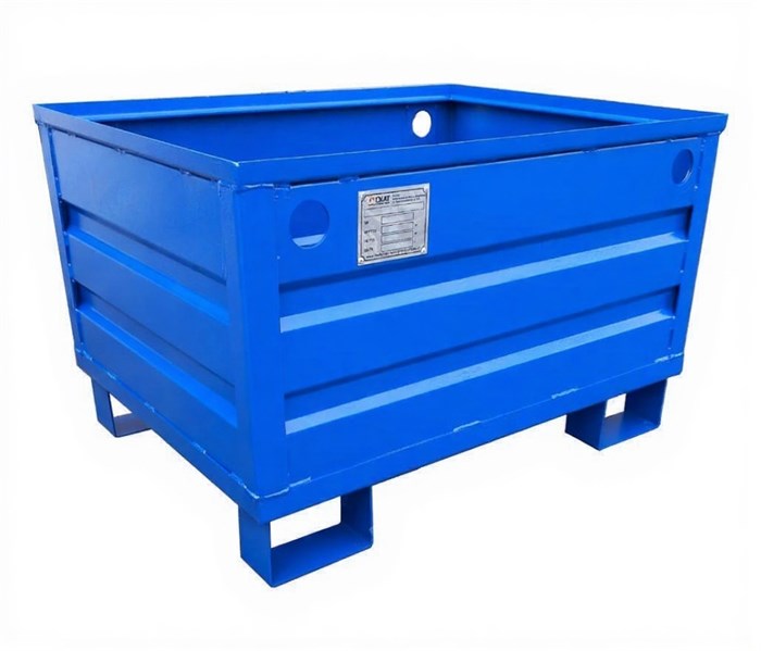 Дигрус Тара ящичная ТМ-40 металлическая для склада 800х600х510 мм TM-40-800-600-510