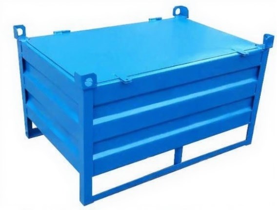 Дигрус Тара металлическая ТМ-213-1 с крышкой (1640х1040х900 мм) TM-213-1