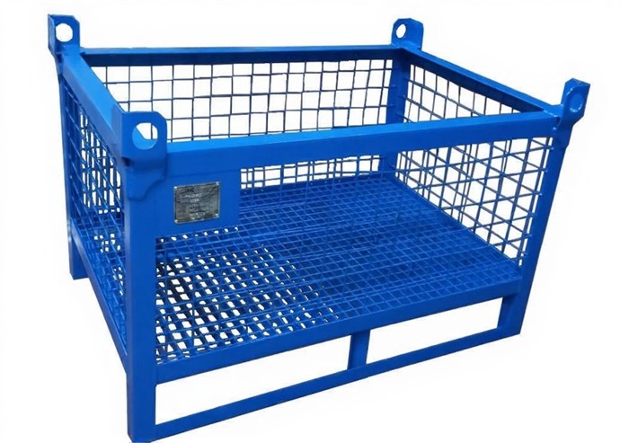 Дигрус Тара металлическая ТМ-404-15Н с сетчатыми бортами 830х1230х670 мм TM-404-15N