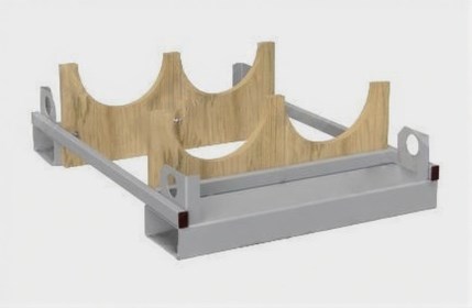 Дигрус Ложемент для 2х пропановых баллонов 305 мм L-2-PR-305