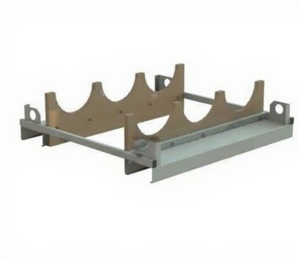 Дигрус Ложемент для 4х прапановых баллонов 305 мм L-4-P-305