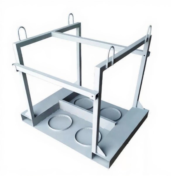 Дигрус Контейнер КГБ-04П для 4-х газовых баллонов ф305 мм KGB-04P-305-4