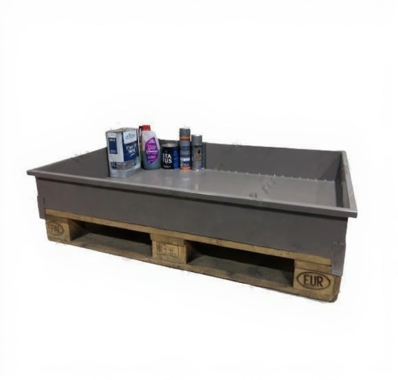 Дигрус Поддон металлический для канистр и малой тары 1260х860х400/440 мм PM-1260-860-400-440