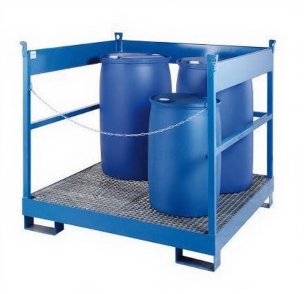 Дигрус Поддон с ограждением для бочек PODDON-OGRAZhDENIEM-BOChEK