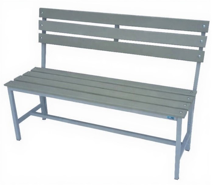 Дигрус Скамья гардеробная со спинкой СК-С-П (пластик) SK-S-P-PLASTIK