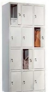Дигрус Металлический шкаф для одежды LS-34 LS-34