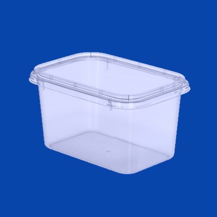 Дигрус Контейнер 400мл. прямоугольный, под запайку, с крышкой прозрачный арт К-0,4-П/Д К-0,4-П/Д