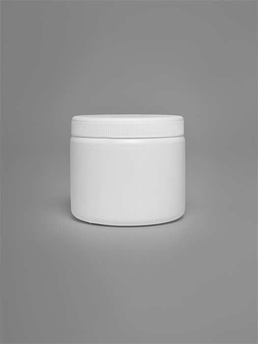 Дигрус Банка п/э 750 мл  круглая, белая с крышкой  БП(к)-0,750-Б/Д БП(к)-0,750-Б/Д