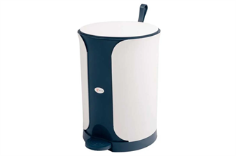 {{photo.Alt || photo.Description || 'Бак Дигрус 11 л, с педалью, с крышкой, бело-синий Б-11-БС/Д'}}