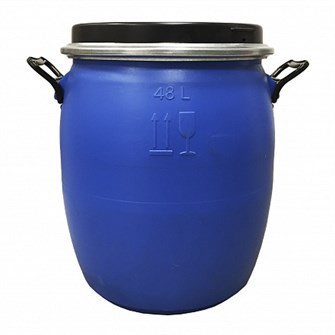 Дигрус Бочка пластиковая 48 л с металлическим обручем (горловина 320мм) БПгор320-48-МОС/Д БПгор320-48-МОС/Д