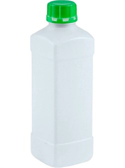 Дигрус бутыль пластиковая квадратная 1 литр с пробкой, неокрашенная БПК 1-35Н/Д БПК 1-35Н/Д