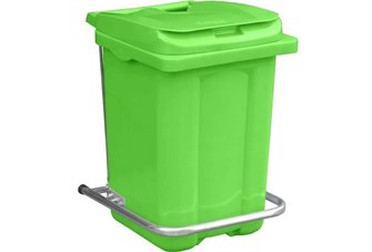 Мусорный контейнер Дигрус 60 л  с педалью салатовый 22.С29-Сл/Д 22.С29-Сл/Д