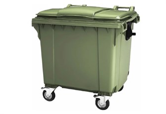 Мусорный контейнер Дигрус 1100 л зеленый 29.С19-З/Д 29.С19-З/Д