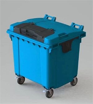 Мусорный контейнер Дигрус 1100л  с опцией 