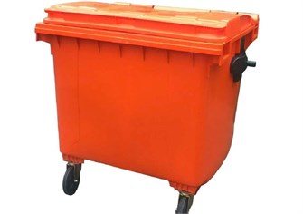Мусорный контейнер Дигрус 1100 л в разобранном виде ,оранжевый 29.С19р-О/Д 29.С19р-О/Д