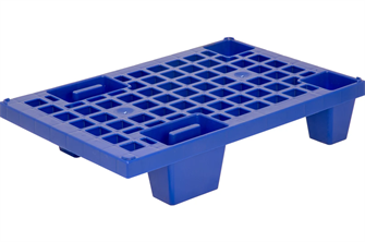 Паллет Дигрус 600х400х130 (перфорированный на ножках) синий П-60.40.13-ПнСин/Д П-60.40.13-ПнСин/Д