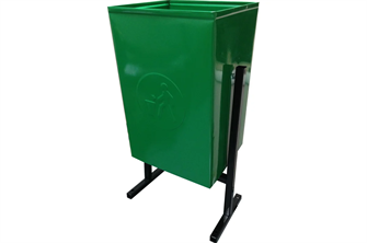 Дигрус Урна уличная  Эконом 25 л зеленая УЭ25-З/Д УЭ25-З/Д
