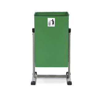 Урна уличная металлическая Дигрус 25 л квадратная арт УУМ-25-К/Д УУМ-25-К/Д