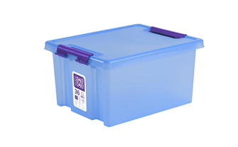 {{photo.Alt || photo.Description || 'Дигрус Ящик Rox Box 500х390х255 с крышкой на клипсах объем 36 голубой RBH36-Г/Д'}}