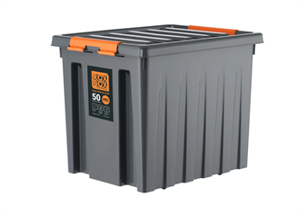 Дигрус Ящик  Rox Box  сплошной 500×390×390 мм  объем 50 л  антрацит RBPRO50-А/Д RBPRO50-А/Д