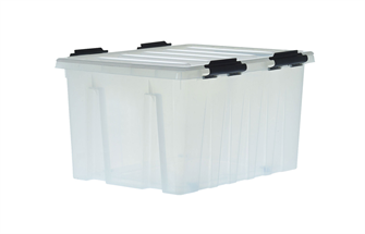 Дигрус Ящик Rox Box сплошной 740×565×400 мм  объем 120 л  прозрачный  RB120-П/Д RB120-П/Д