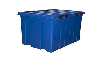 Дигрус Ящик Rox Box сплошной 740×565×400 мм  объем 120 л синий  RB120-С/Д RB120-С/Д