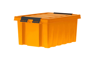 Дигрус Ящик Rox Box сплошной 415×300×190 мм  объем 16 л  оранжевый  RB16-О/Д RB16-О/Д