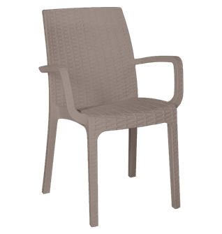 Стул РАТТАН Серый 13746