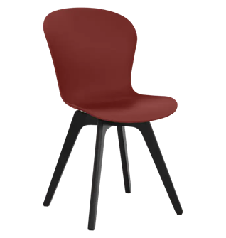 Стул ЛОФТ с деревянными ножками Бордовый 13760