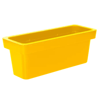 Кашпо прямоугольное ЛОФТ 25 литров 13868