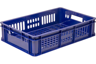 Ящик 28 л Дигрус перфорированный 600х400х150 синий Я/ПЕР-28-С/Д Я/ПЕР-28-С/Д
