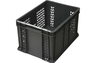 Ящик Дигрус перфорированный 400х300х180 чёрный Я/ПЕР-4318-Ч/Д Я/ПЕР-4318-Ч/Д