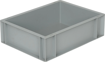 Дигрус Ящик сплошной 400х300х120 мм, объем 10 л., серый ЯС-4312-8С/Д ЯС-4312-8С/Д