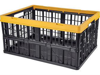 Дигрус Ящик складной перфорированный 480х350х230 мм, объём 20.28, чёрный ЯСП-Ф4832-Ч/Д ЯСП-Ф4832-Ч/Д