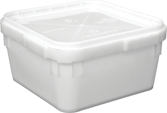 Дигрус Куботейнер 12 литров с крышкой арт КТ-12-КБ/Д КТ-12-КБ/Д